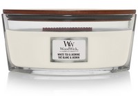 WoodWick White Tea & Jasmine svíčka loď