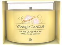 YANKEE CANDLE PLNĚNÁ VOTIVNÍ SVÍČKA VE SKLE VANILLA CUPCAKE