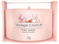 YANKEE CANDLE PLNĚNÁ VOTIVNÍ SVÍČKA VE SKLE PINK SANDS