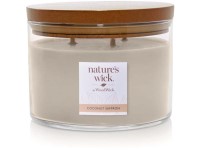 Nature's Wick Tumbler velký 3 knoty Coconut Saffron