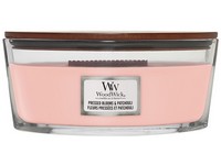 WoodWick Pressed Blooms & Patchouli svíčka loď