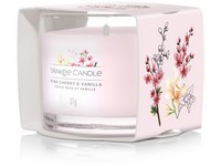 YANKEE CANDLE VOTIVNÍ SVÍČKA PLNĚNÁ VE SKLE PINK CHERRY VANILLA