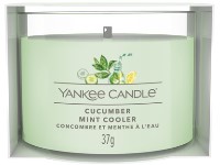 YANKEE CANDLE VOTIVNÍ SVÍČKA PLNĚNÁ VE SKLE CUCUMBER MINT COOLER