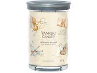 YANKEE CANDLE SOFT WOOL & AMBER SIGNATURE TUMBLER VELKÝ