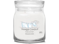 YANKEE CANDLE CLEAN COTTON SIGNATURE STŘEDNÍ