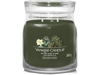 YANKEE CANDLE SILVER SAGE & PINE SIGNATURE STŘEDNÍ