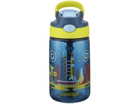 Contigo Dětská láhev Gizmo Flip 420 ml, Blue Nautical Space