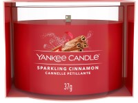 YANKEE CANDLE VOTIVNÍ SVÍČKA PLNĚNÁ VE SKLE SPARKLING CINNAMON